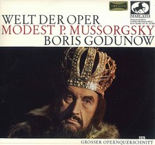 Mussorgsky ‎– Boris Godunow (Grosser Querschnitt) ~ Gottlob Frick, Martti Talvel