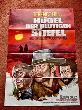 Hügel der blutigen Stiefel Kinoplakat Poster A1, Bud Spencer, Terence Hill