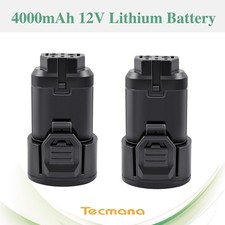 2X 4000mAh 12V Li-ion Akku