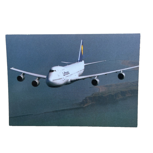 Postkarte flugzeug flieger - flugzeug,