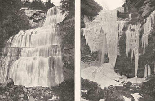 Jura chutes hérisson - du, hérisson.