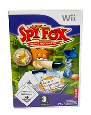 Nintendo Wii - Spy Fox: Das Milchkartell - Spiel mit Activity Book Neuwertig OVP