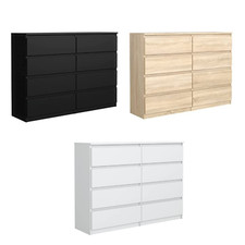 Kommode mit 6 Schubladen Breite: 140 cm - Schubladenschrank - Chest of Drawers