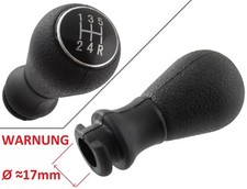 SCHALTKNAUF 5+R  //  fi ~17 mm FÜR PEUGEOT 207 306 307 406 407 607 807