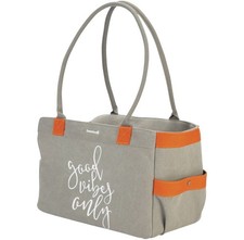 beeztees | Transporttasche | Tragetasche | Hunde Tasche | Treveler | grau