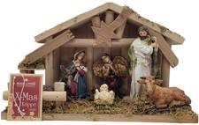 Weihnacht Krippe mit Figuren
