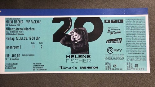 Helene fischer vip package - -,