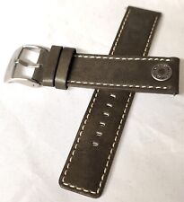 Ersatz Uhrenarmband 22mm Leder Camel Active Anthrazit FE22922.60BPA 201031 #118