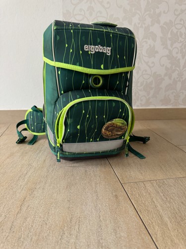 Schulranzen grün set kletties - set,