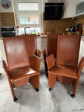 Lederstühle - Retro - mit