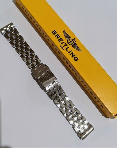 Breitling pilot armband stahl - breitling,