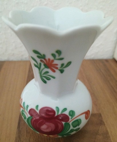 Vase ostfriesenrose porzellan - ostfriesenrose,