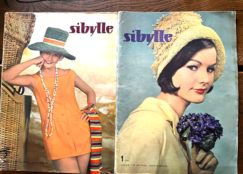 Sibylle mode zeitschrift - sibylle, ddr