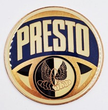 Emblem Presto Plakette Markenzeichen DDR Chemnitz Fahrrad Marke Sammler