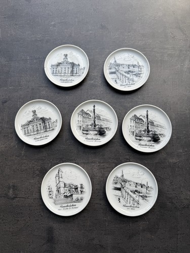 Saarbrücken 1986 wandteller - saarbrücken,,
