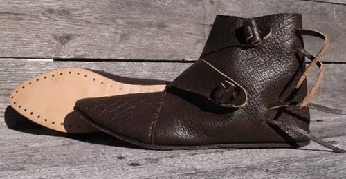 Mittelalter stiefel leder - stiefel,