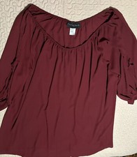 Burgundy Dress Long Shirt For