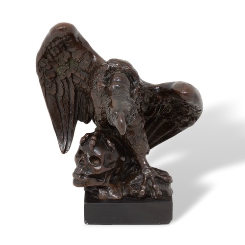 Memento mori bronze geier - mori, und