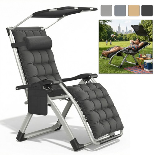 Faltbar relaxliege sonnenliege - relaxliege,