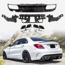 Diffusor + Auspuffblenden