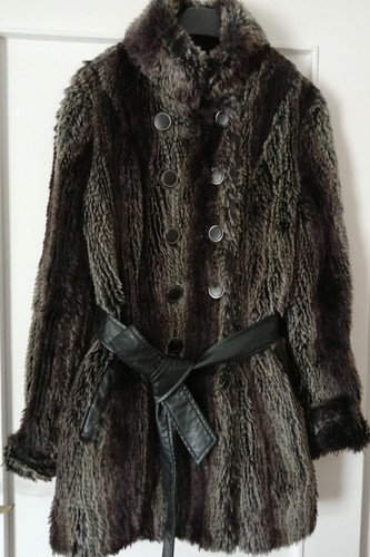 Damen kunstpelzjacke - damen,