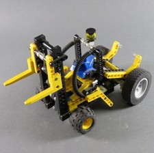 LEGO® TECHNIC 8248 Gabelstapler Baustellenfahrzeug schwarz gelb Forklift Technik