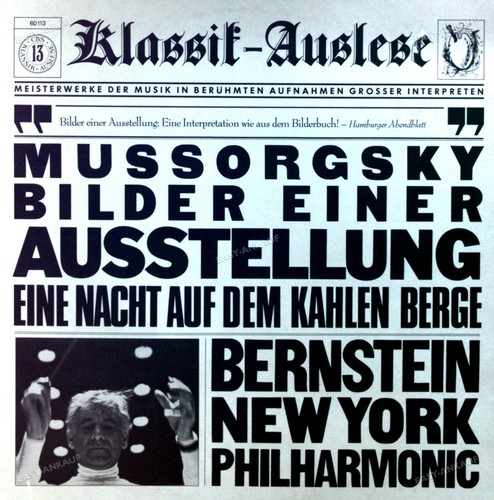 Mussorgsky bernstein bilder - bernstein,