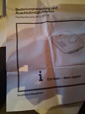 Buderus  BFU Serie 5 Nachfolger 9 Neuwertig Und unbenutzt