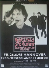 Rolling stones hannover 1998 - stones,