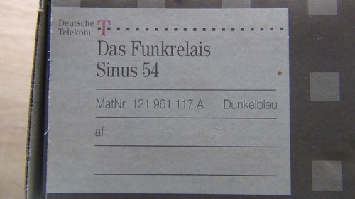 Telekom sinus funkrelais - telekom,, 54,