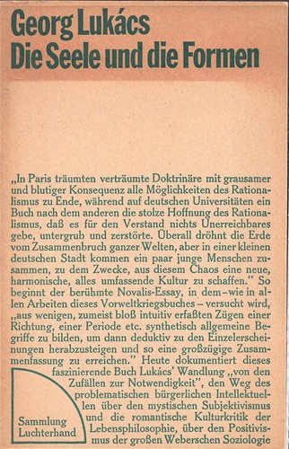 Georg lukacs die - georg, seele