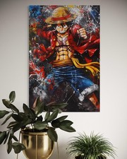 ONE PIECE Ruffy Wanddeko