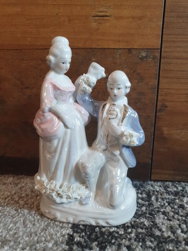 Porzellan figur liebespaar - figur,