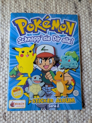 Merlin pokemon stickeralbum - merlin,