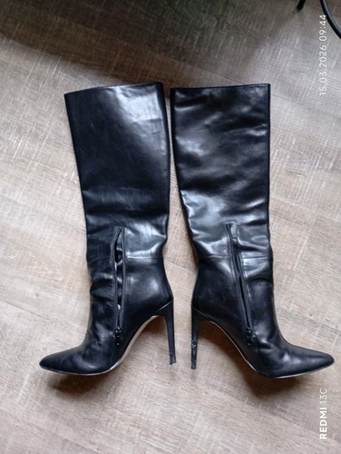 Damen stiefel echtes leder - echtes,
