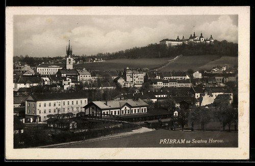 Ansichtskarte pribram - ansichtskarte,