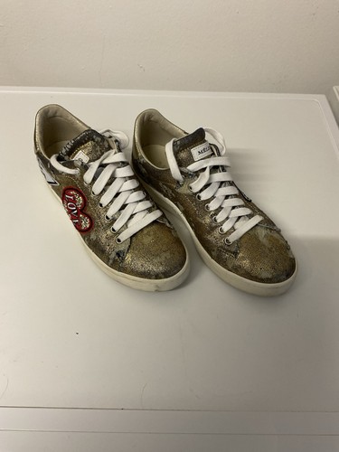 Meline hippie sneaker gold - meline,