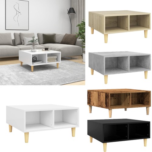 Vidaxl couchtisch grau - couchtisch,