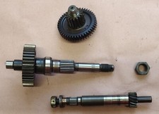 Getriebe kpl,  Radachse Vorgelege Piaggio GTX 125 Super Hexagon 4T 12"
