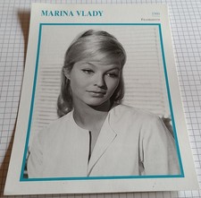 Schauspielerin MARINA VLADY | Film-Star-Foto / Sammelbild-Karte #n427