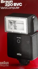 Braun 2000 VarioComputer 320 BVC Blitzgerät für Kamera