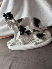 Porzellan Barsoi Windhund 