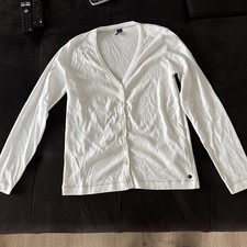 Cardigan/Weste  in weiß von