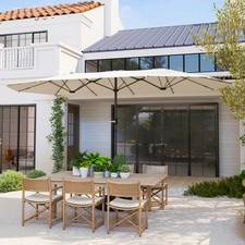 Outsunny Doppelsonnenschirm