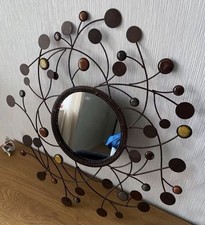 Wandspiegel Metall Rund 55cm