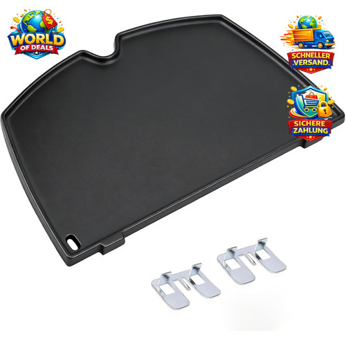 Grillplatte gusseisen 32x22cm - grillplatte,