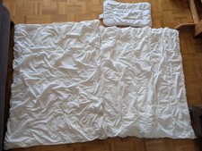 2 Decken Kopfkissen Kinderbett