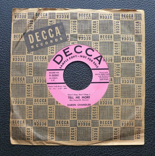 Karen chandler tell me - 7",