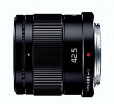 Panasonic LUMIX G 42.5mm/F1.7 ASPH./POWER O.I.S H-HS043-K Black Lens