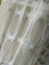 Gardine 280x160cm weiß original 60er Jahre Design aufhängefertig VINTAGE